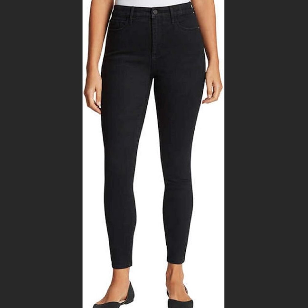 Sanctuary Denim - Black Social Ankle Skinny High Rise Jeans, Size 27